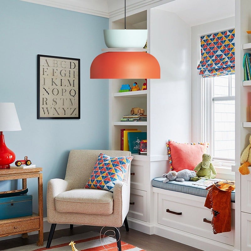 Nordic Style Metal Shade Pendant Light | Lunviro