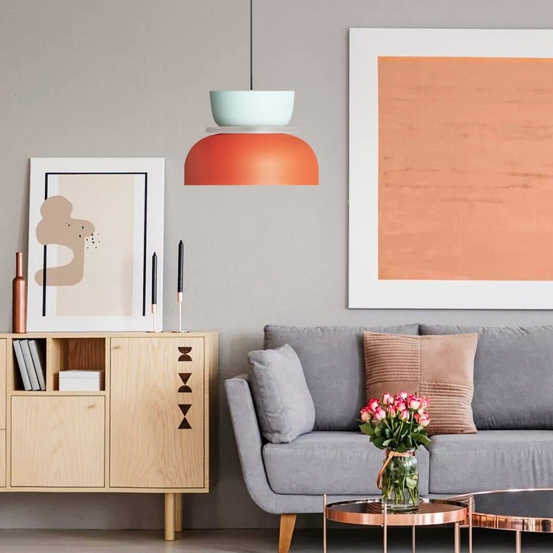Nordic Style Metal Shade Pendant Light | Lunviro