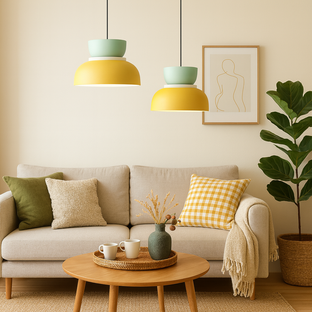 Nordic Style Metal Shade Pendant Light | Lunviro