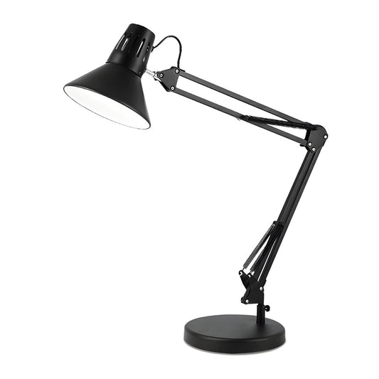 Nordic Style Table Lamp with Metal Cone Shade | Herness