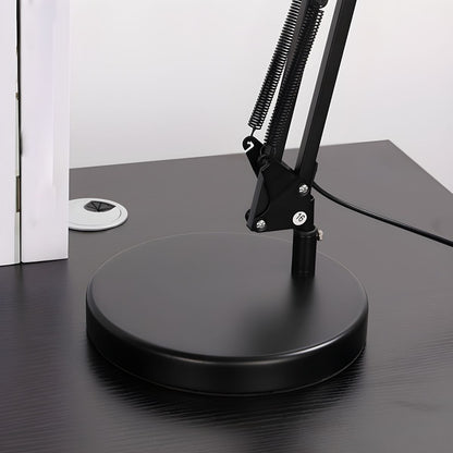 Nordic Style Table Lamp with Metal Cone Shade | Herness