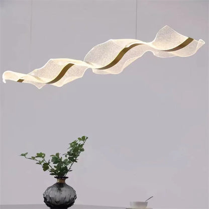 Nordic Wavy LED Pendant Light for Kitchen and Workspace | Renlora