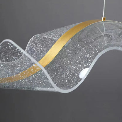 Nordic Wavy LED Pendant Light for Kitchen and Workspace | Renlora