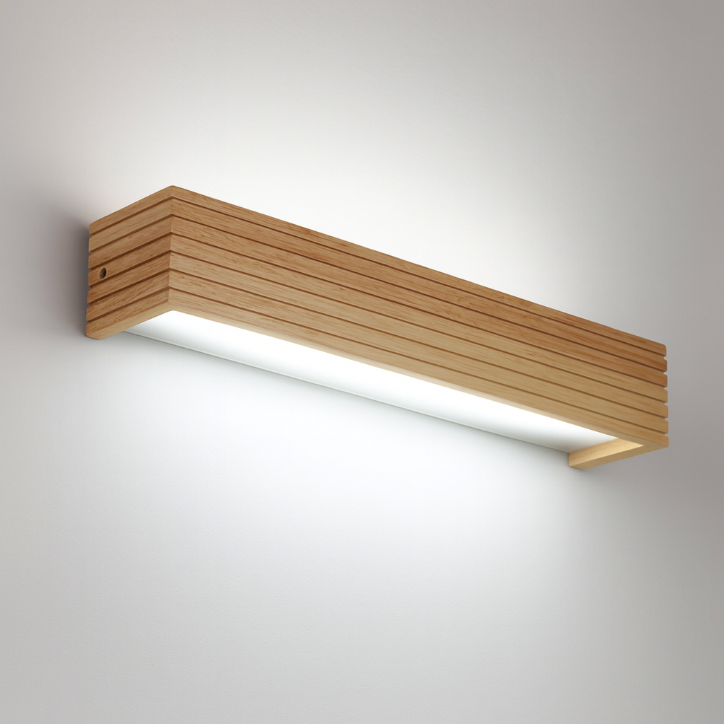 Nordic Wood LED Wall Light for Daily Home Use | Woodora