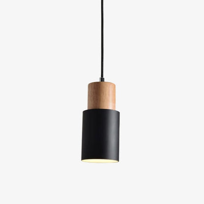 Nordic Wood Metal Pendant Light Fixture | Selvara