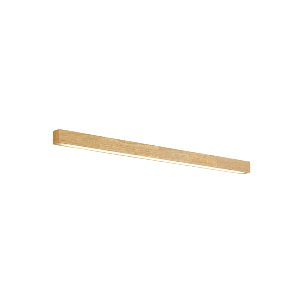 Nordic Wood Mirror Wall Light for Everyday Rooms | Lignis