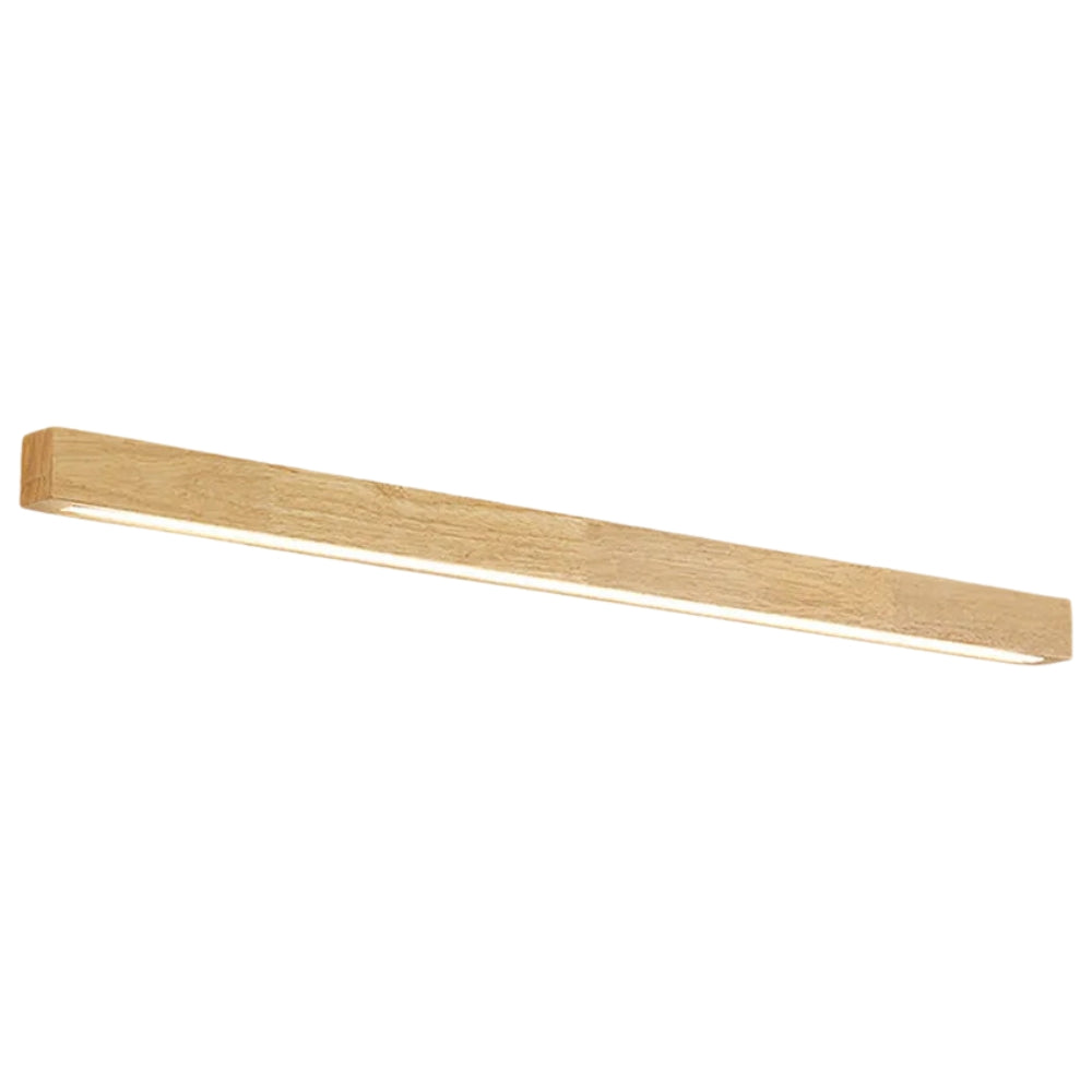 Nordic Wood Mirror Wall Light for Everyday Rooms | Lignis
