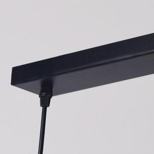 Nordic Wood and Metal LED Pendant Light Fixture | Lurenta