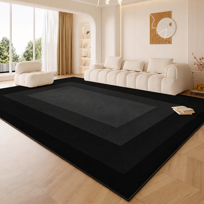 Ombre Gradient Polyester Area Rug Nordic Modern Runner | Savento