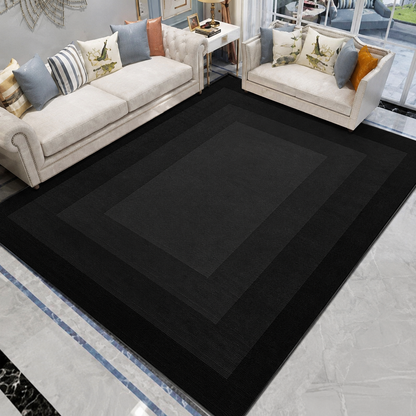 Ombre Gradient Polyester Area Rug Nordic Modern Runner | Savento
