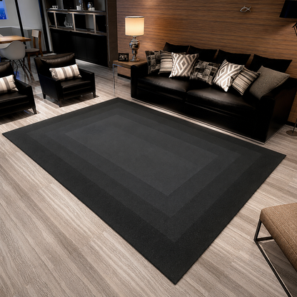 Ombre Gradient Polyester Nordic Living Room Rug | Vandalo