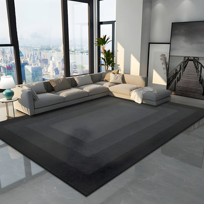 Ombre Gradient Polyester Nordic Living Room Rug | Vandalo