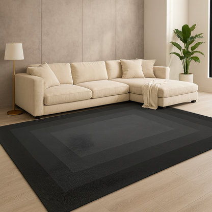 Ombre Gradient Polyester Nordic Living Room Rug | Vandalo