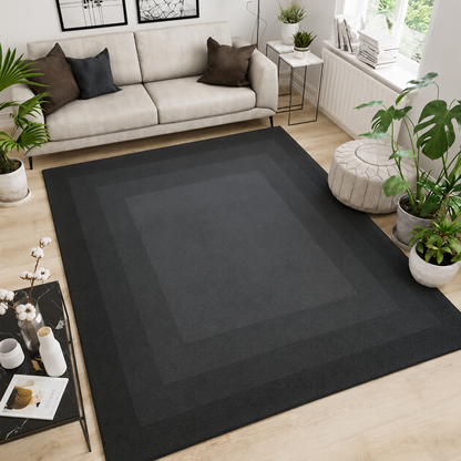 Ombre Gradient Polyester Nordic Living Room Rug | Vandalo