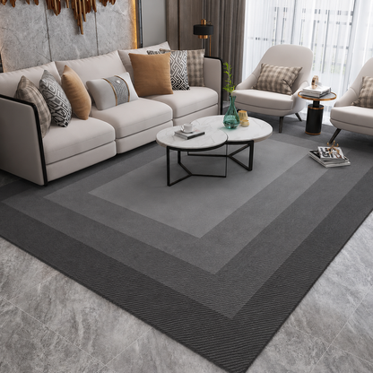 Ombre Pattern Polyester Rug Nordic Modern Living Room | Norvela