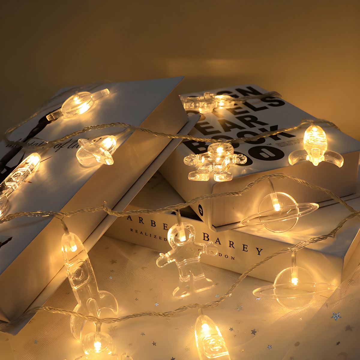 Outdoor LED Fairy String Lights Clear Plastic | Ternico