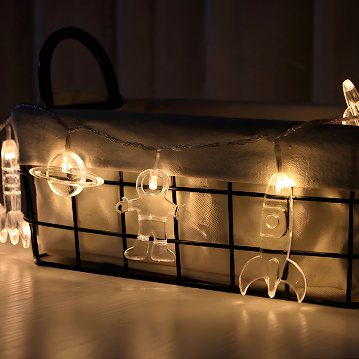 Outdoor LED Fairy String Lights Clear Plastic | Ternico