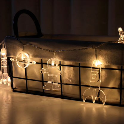 Outdoor LED Fairy String Lights Clear Plastic | Ternico