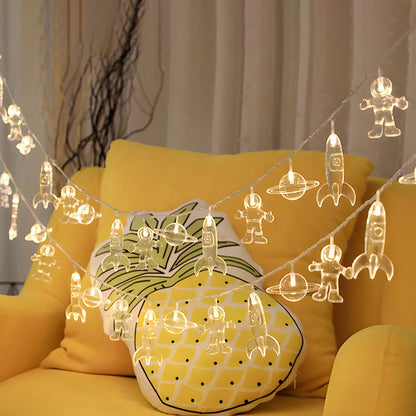 Outdoor LED Fairy String Lights Clear Plastic | Ternico