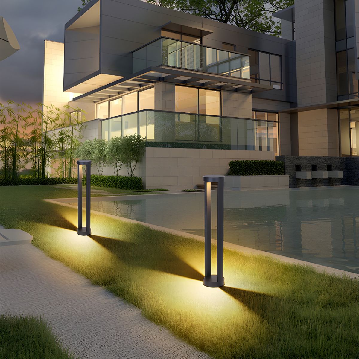 Outdoor LED Lawn Landscape Light Modern Garden Lamp | Norico