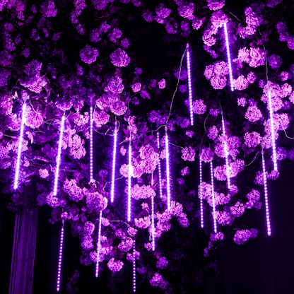Outdoor LED Meteor Shower Curtain String Light | Pernico