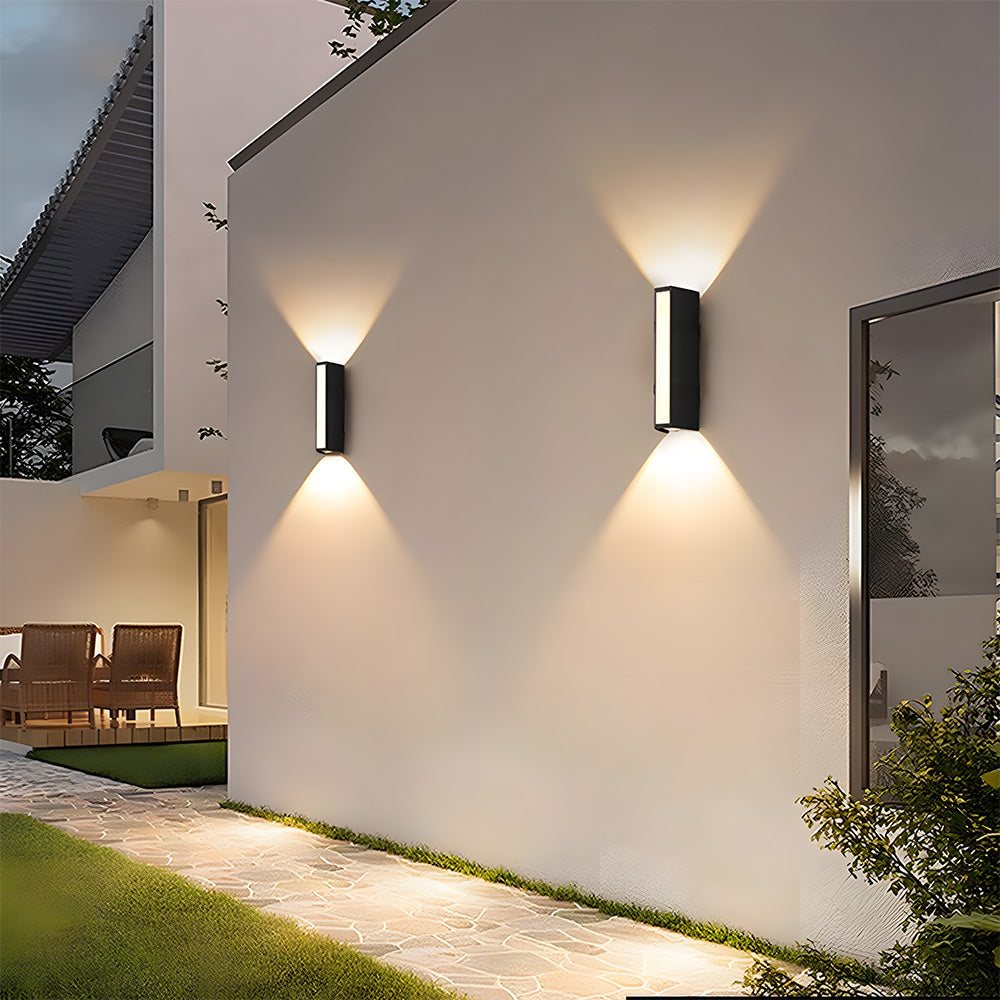 Outdoor LED Wall Light Tube Minimalist Modern | Morlix
