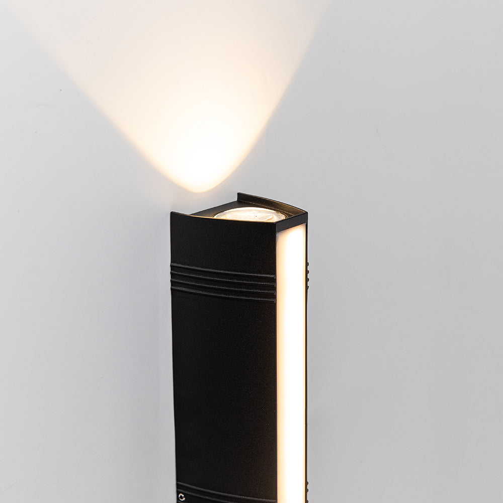 Outdoor LED Wall Light Tube Minimalist Modern | Morlix