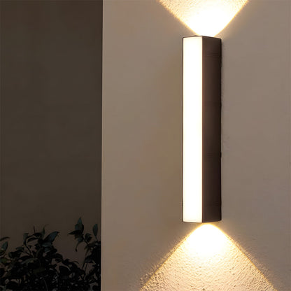 Outdoor LED Wall Light Tube Minimalist Modern | Morlix