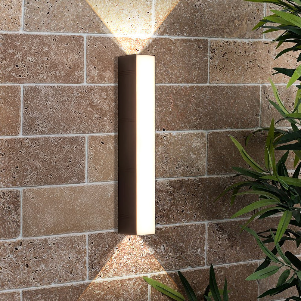 Outdoor LED Wall Light Tube Minimalist Modern | Morlix