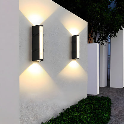 Outdoor LED Wall Light Tube Minimalist Modern | Morlix