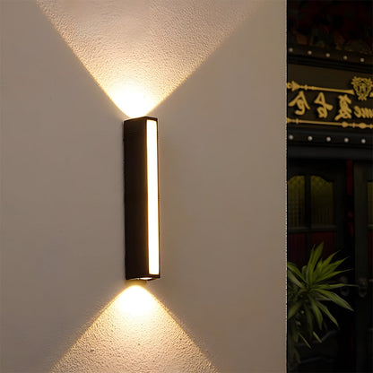 Outdoor LED Wall Light Tube Minimalist Modern | Morlix