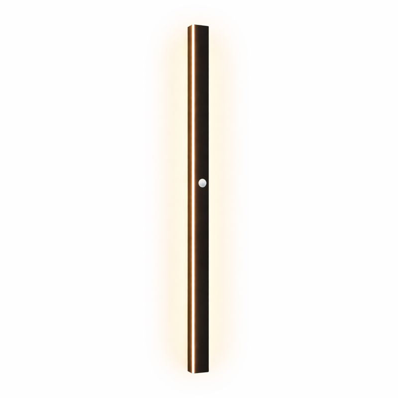 Outdoor Linear LED Wall Light Black for Garden Use | Halvex