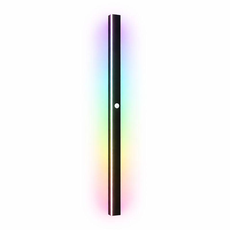 Outdoor Linear LED Wall Light Black for Garden Use | Halvex