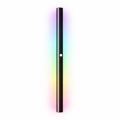 Outdoor Linear LED Wall Light Black for Garden Use | Halvex