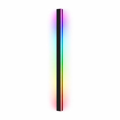 Outdoor Linear LED Wall Light Black for Garden Use | Halvex