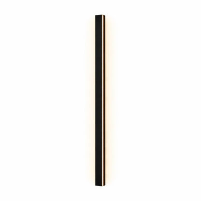 Outdoor Linear LED Wall Light Black for Garden Use | Halvex