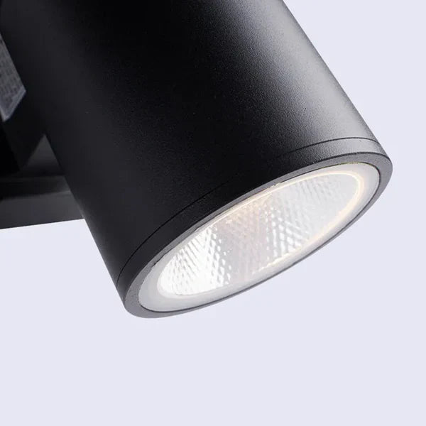 Outdoor Metal Double Head Wall Light Modern Design | Carvora