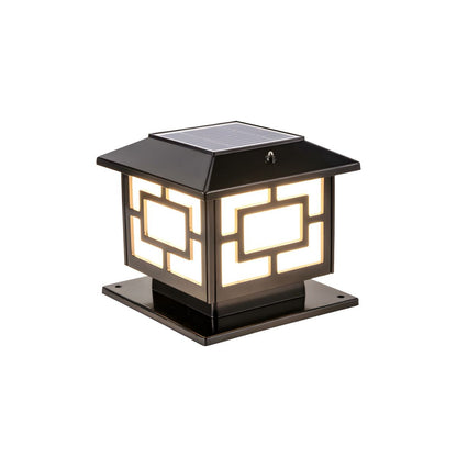 Outdoor Pier Mount Light Acrylic Single Bulb Fixture | Quelnico