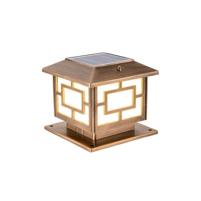 Outdoor Pier Mount Light Acrylic Single Bulb Fixture | Quelnico