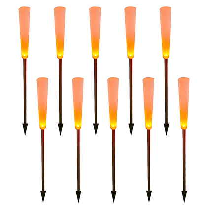 Outdoor Reed Style Acrylic Ground Light Minimal | Yernico