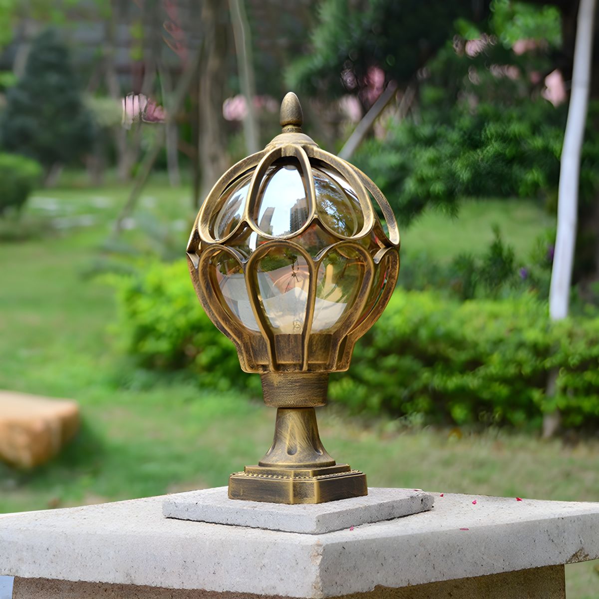 Outdoor Round Ceiling Light Nordic Metal Design | Quinra