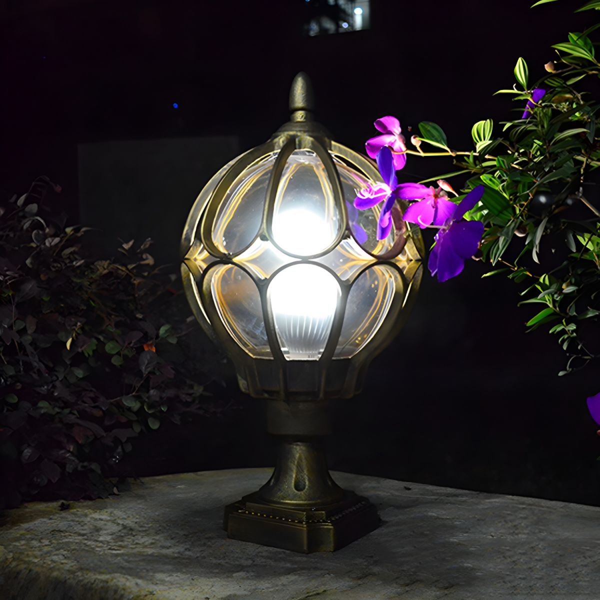 Outdoor Round Ceiling Light Nordic Metal Design | Quinra