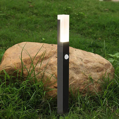 Outdoor Sensor Path Light Metal Garden Modern Design | Narvix
