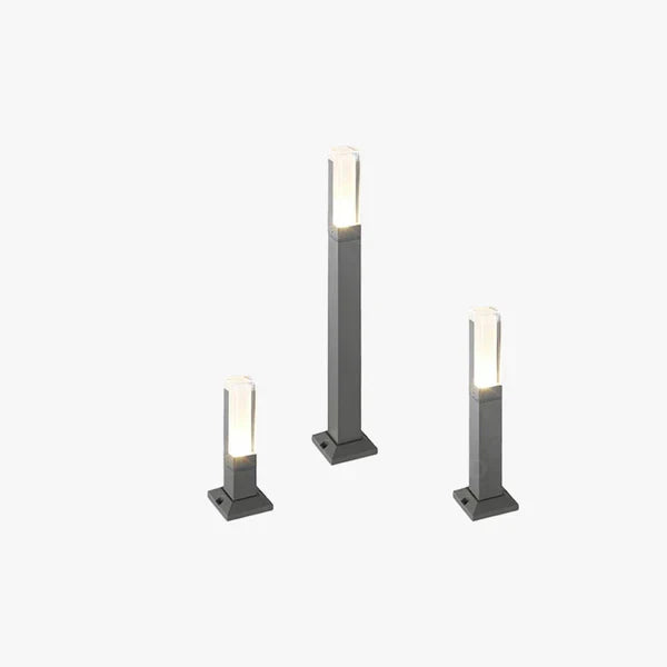 Outdoor Sensor Path Light Metal Garden Modern Design | Narvix