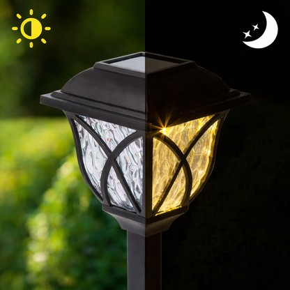 Outdoor Solar LED Garden Pathway Light Warm Glow | Solvra