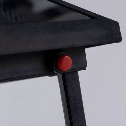 Outdoor Solar LED Metal Wall Light Rectangular Modern | Dorvexi
