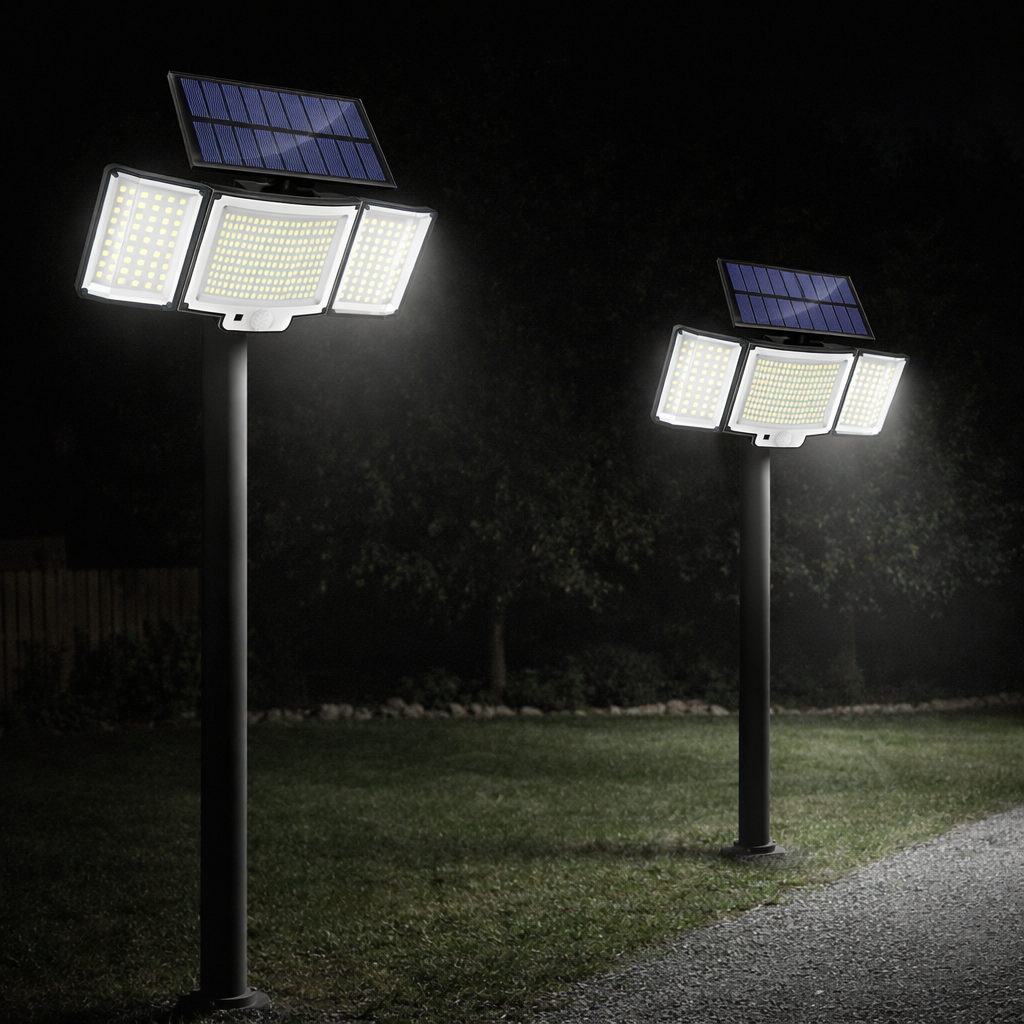 Outdoor Solar LED Motion Sensor Wall Light | Polvara