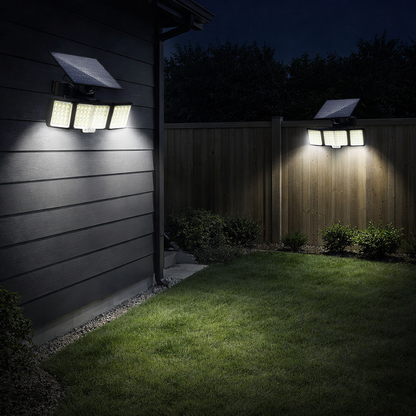 Outdoor Solar LED Motion Sensor Wall Light | Polvara