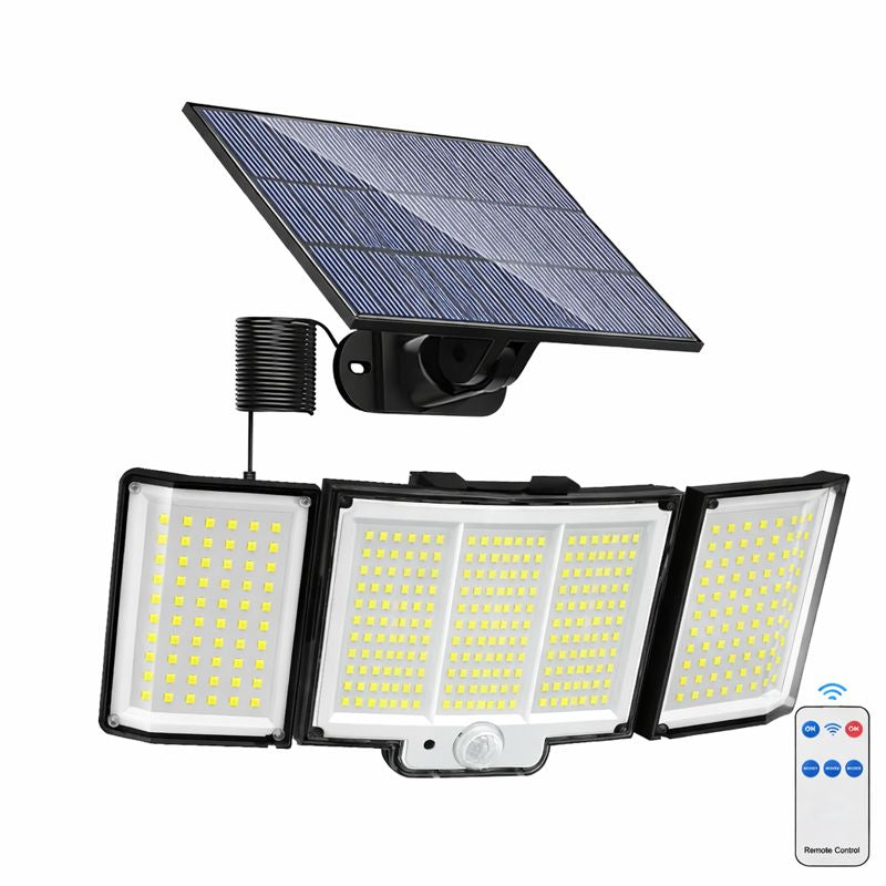 Outdoor Solar LED Motion Sensor Wall Light | Polvara