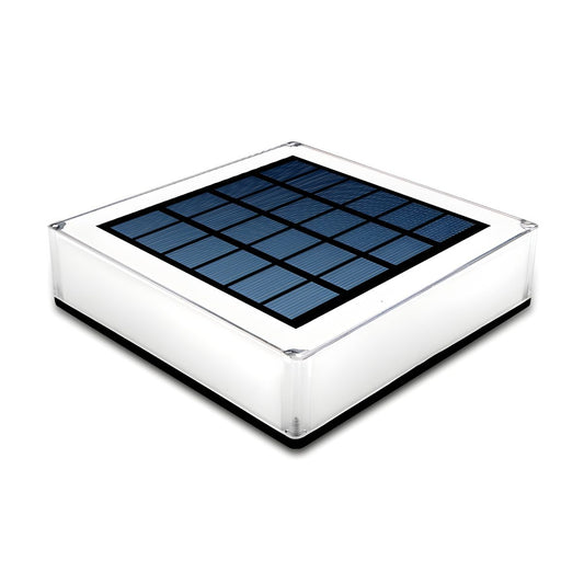 Outdoor Solar LED Square Garden Pillar Light | Jelnico